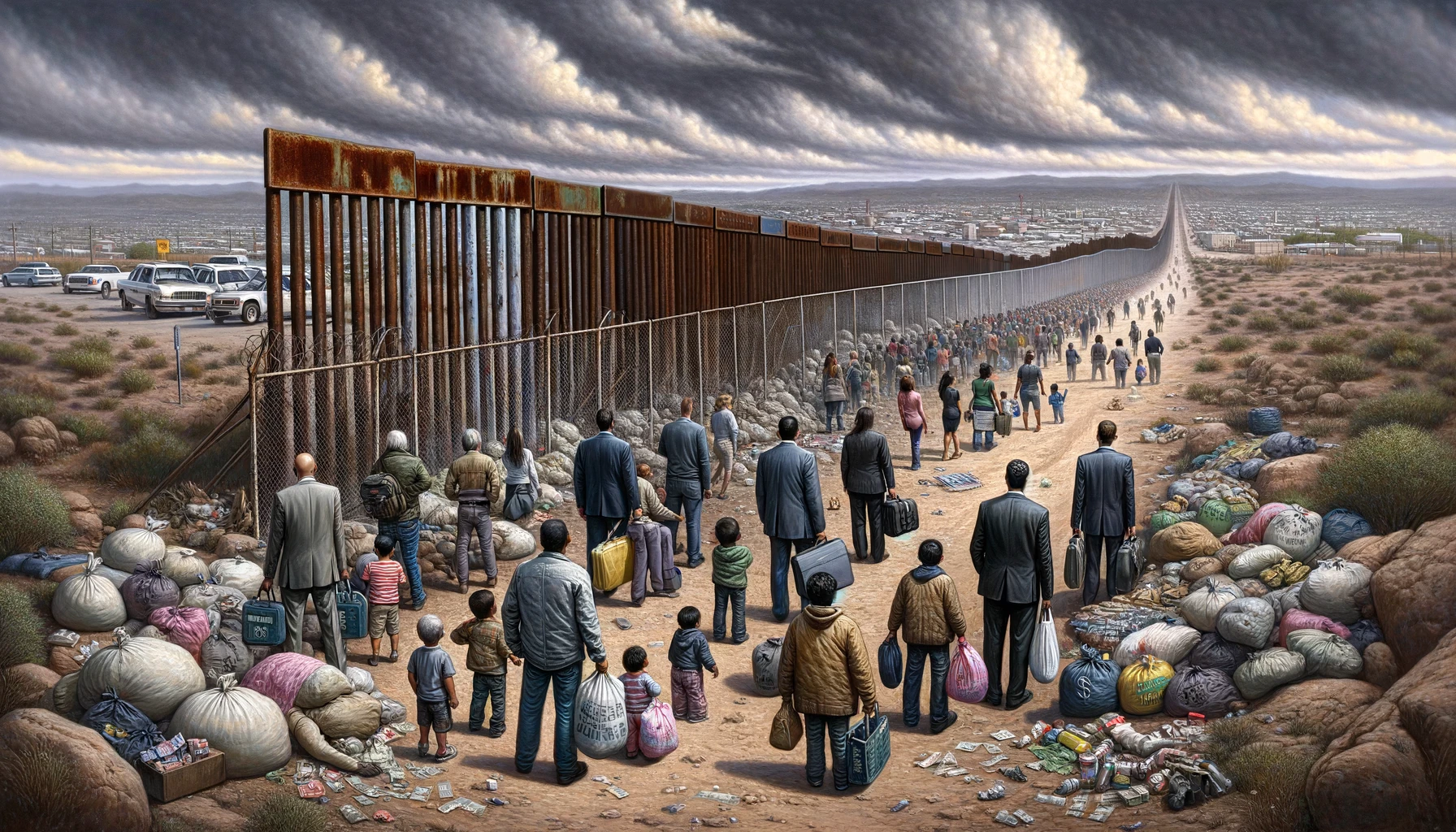 US Southern Border Invasion: Illegal Aliens, Resources, Safety, & Voting