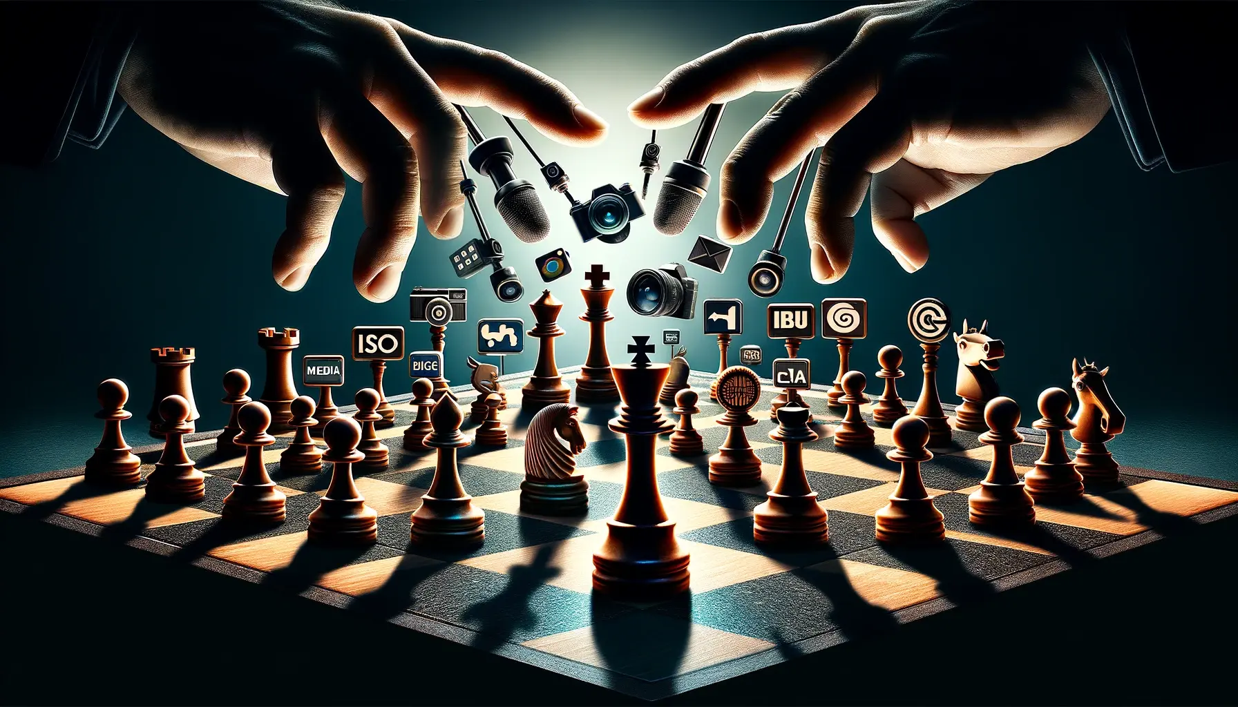 Disinformation Chess Board